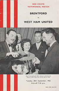 Brentford v West Ham United 28-Sep-1965 - ProgrammeCollector.Net