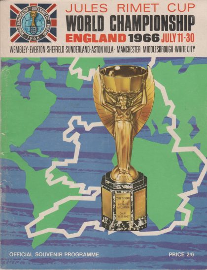 1966 World Cup Tournament programme