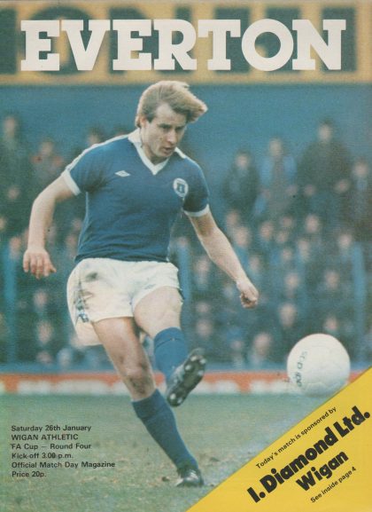 Everton v Wigan Athletic 26-Jan-1980