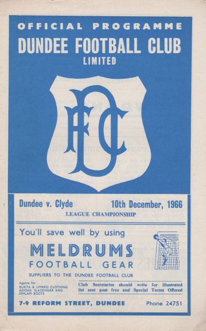 Dundee v Clyde 10-Dec-1966