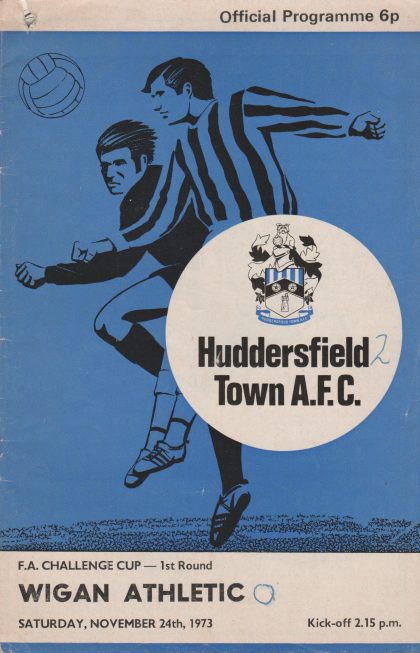 Huddersfield Town v Wigan Athletic 24-Nov-1973