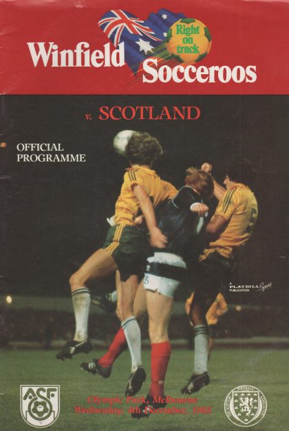 Australia v Scotland 04-Dec-1985