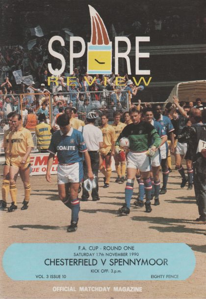 Chesterfield v Spennymoor United 17-Nov-1990