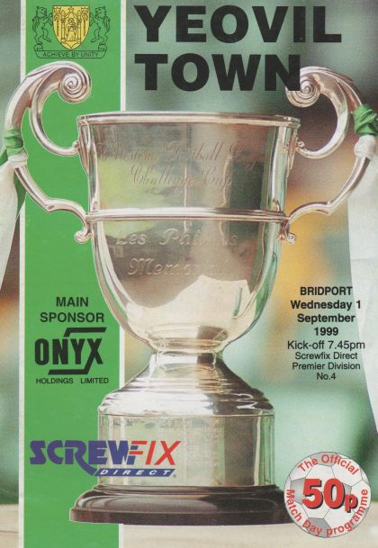 Yeovil Town Reserves v Bridport  01-Sep-1999