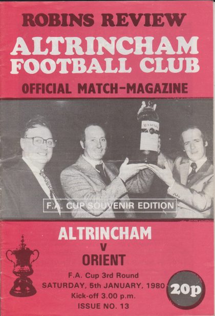 Altrincham v Leyton Orient 05-Jan-1980