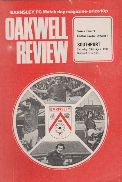 Barnsley v Southport 24-Apr-1976