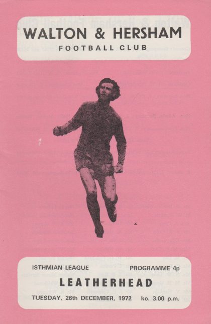 Walton & Hersham v Leatherhead 26-Dec-1972