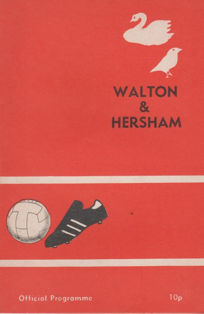 Walton & Hersham v Maidenhead United  03-Dec-1977