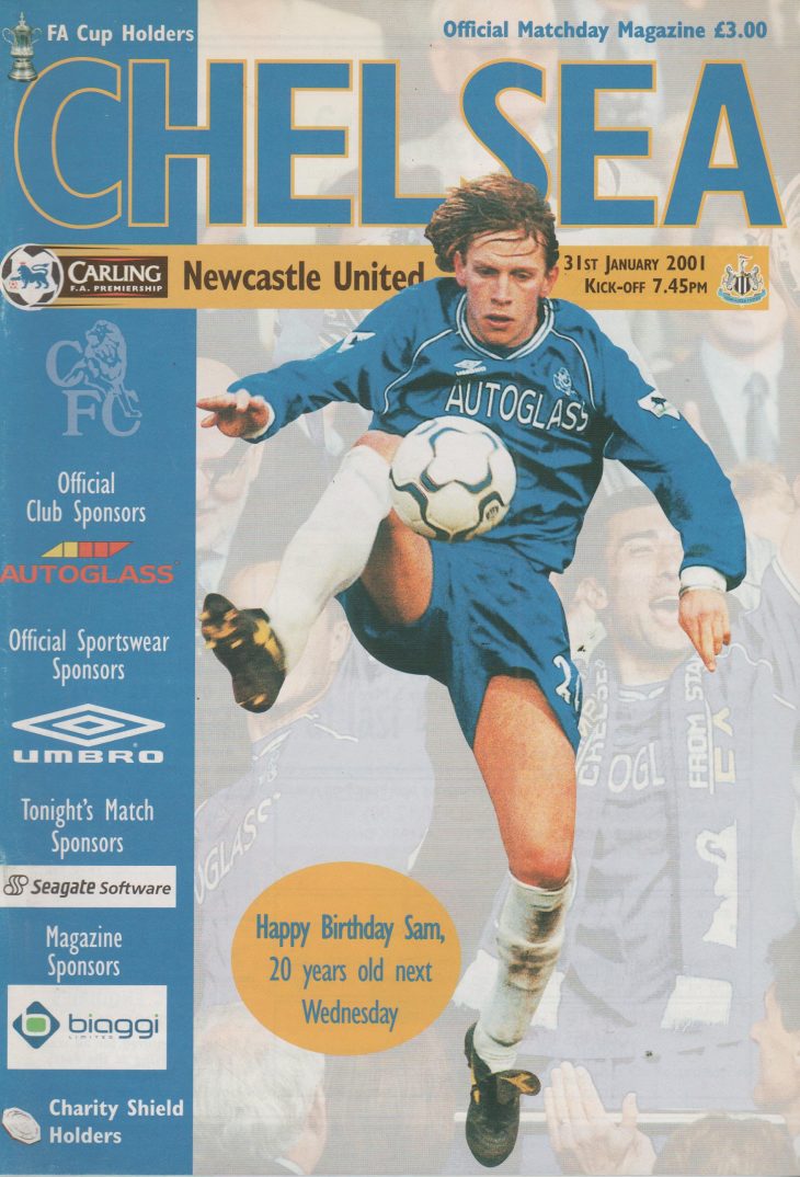 Chelsea V Newcastle United 31-Jan-2001 - ProgrammeCollector.Net