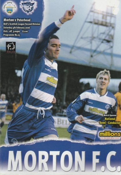 Greenock Morton v Peterhead 04-Feb-2006