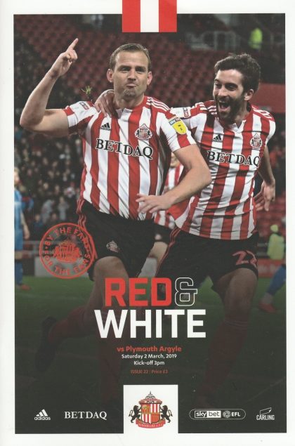 Sunderland v Plymouth Argyle   02-Mar-2019