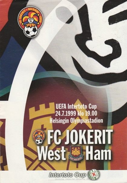 FC Jokerit v West Ham United 24-Jul-1999