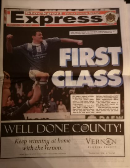 Stockport Express - Stockport County Souvenir Special