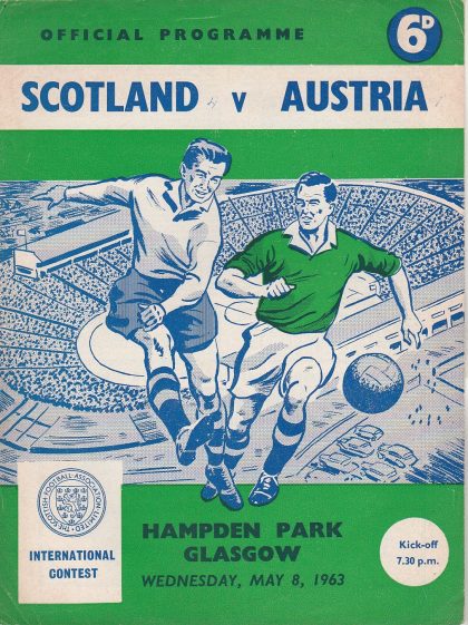 Scotland v Austria  08-May-1963