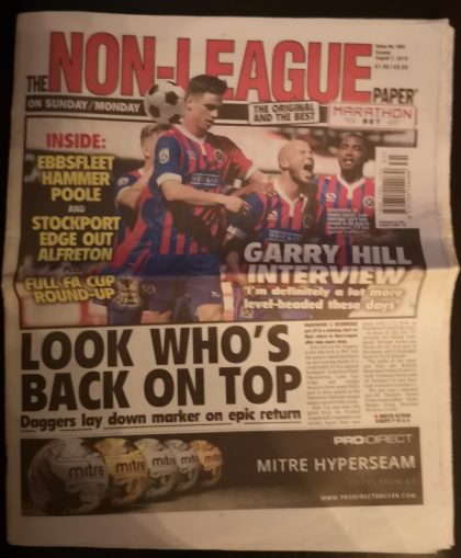 Non League Paper  07-Aug-2016