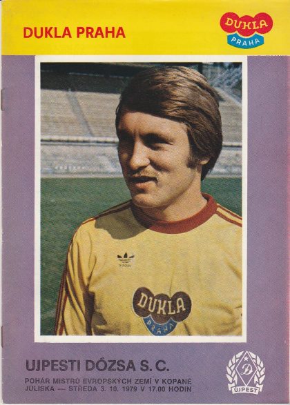 Dukla Prague v Ujpest Dozsa   03-Oct-1979