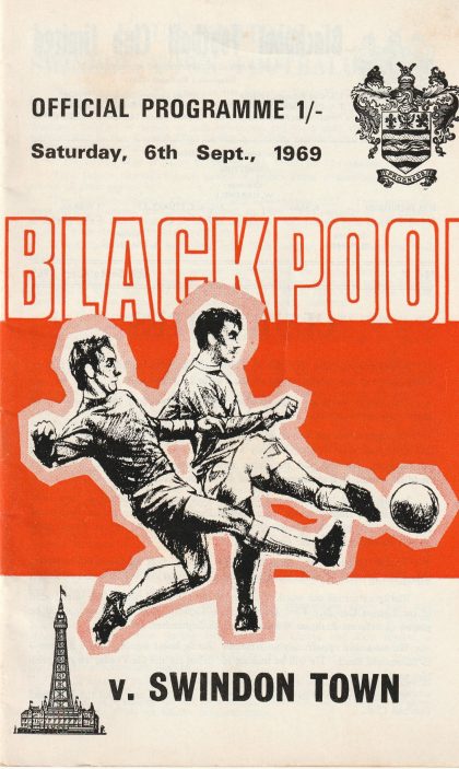 Blackpool v Swindon Town 06-Sep-1969