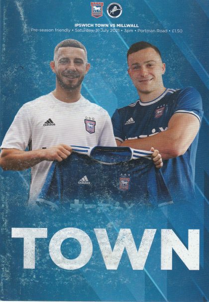 Ipswich Town v Millwall 31-Jul-2021