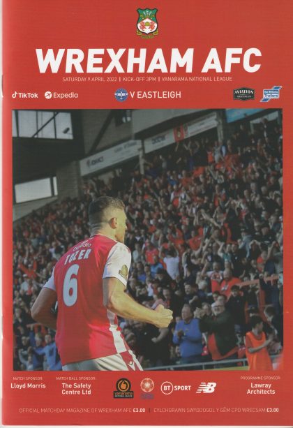 Wrexham v Eastleigh  09-Apr-2022