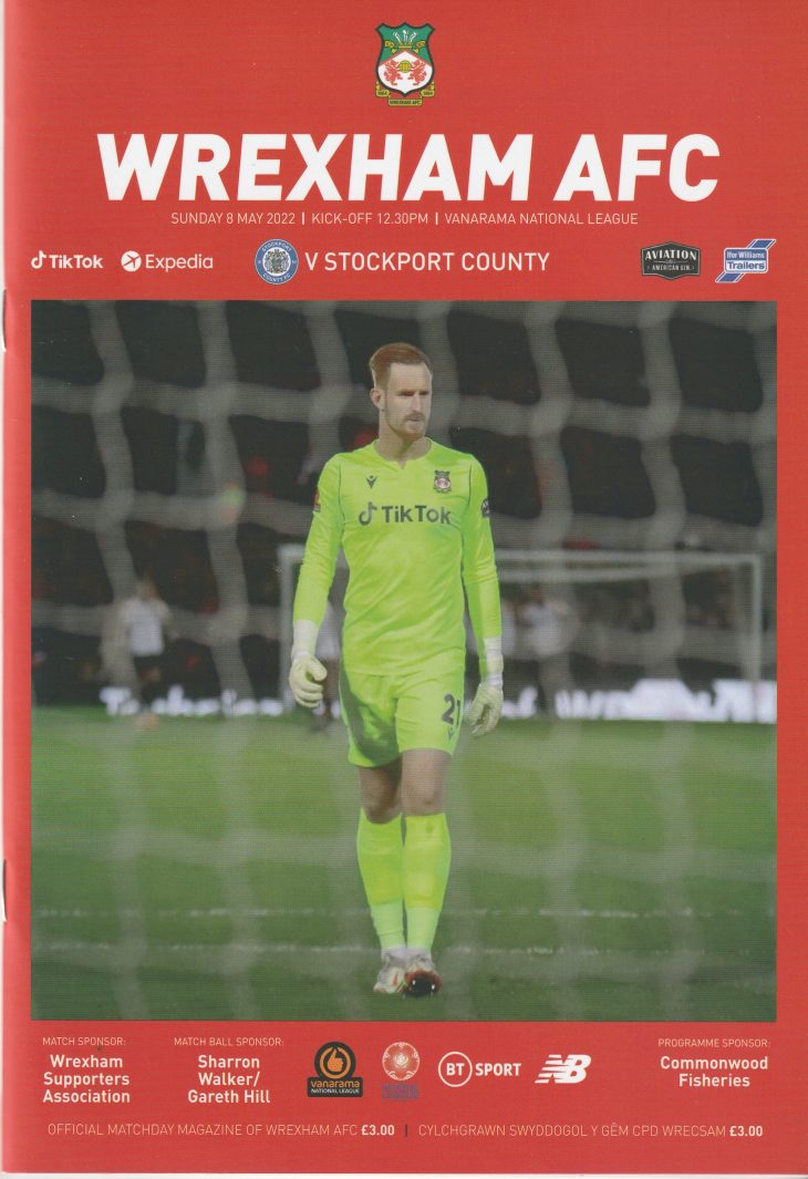 Wrexham v Stockport County 08May2022