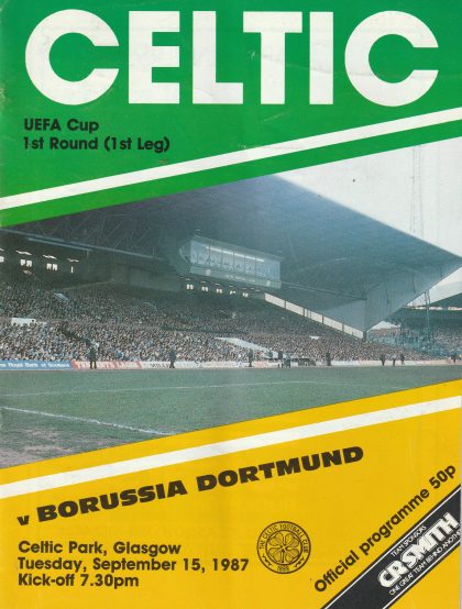 Glasgow Celtic v Borussia Dortmund   15-Sep-1987