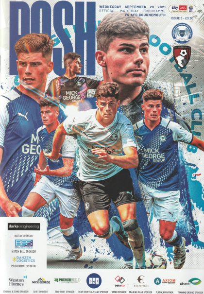 Peterborough United v AFC Bournemouth  29-Sep-2021