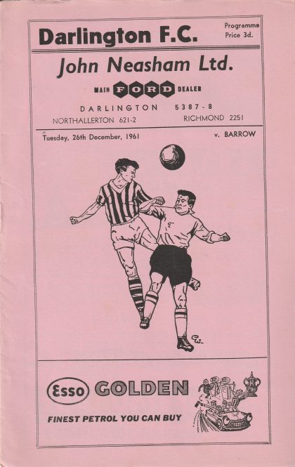 Darlington v Barrow  26-Dec-1961