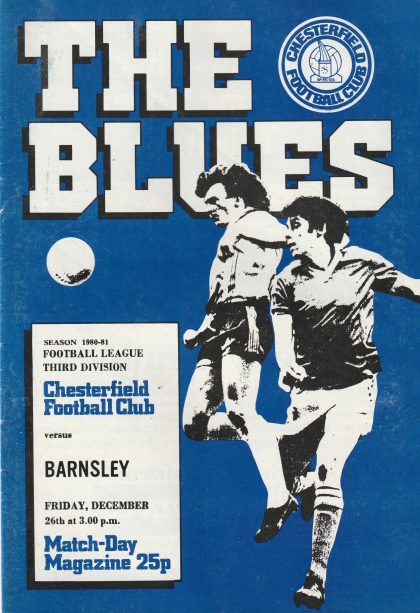 Chesterfield v Barnsley 26-Dec-1980