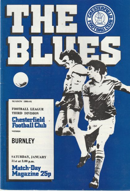 Chesterfield v Burnley 31-Jan-1981