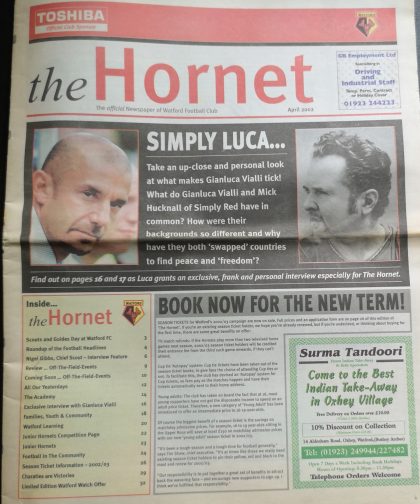 The Hornet -  Apr-2002