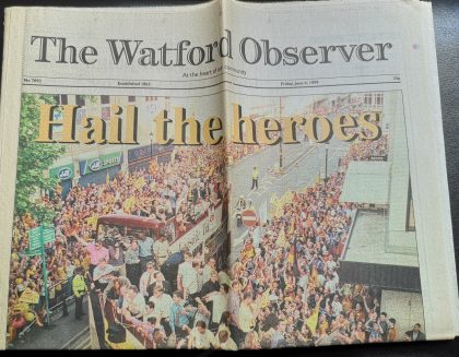 Watford Observer Sport  04-Jun-1999