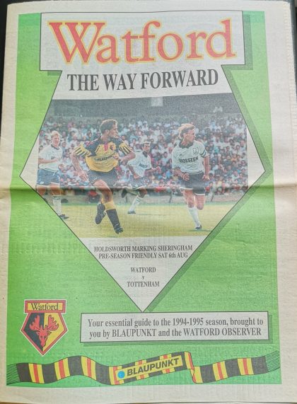 Watford The way forward