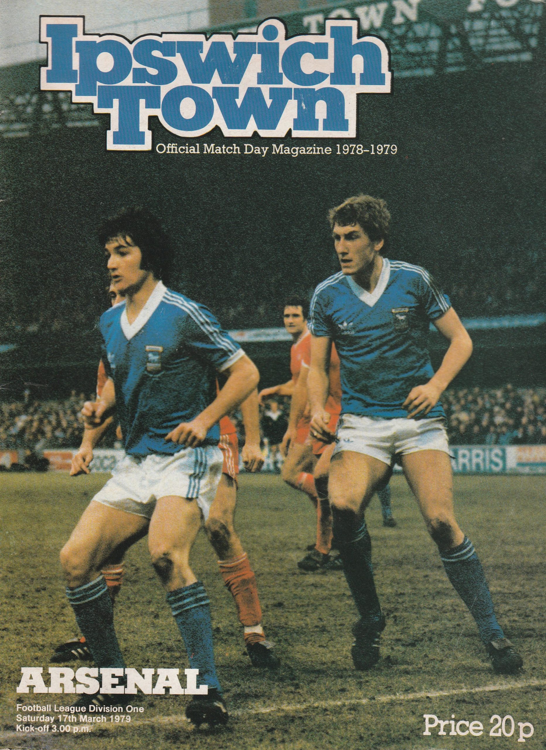 Ipswich Town V Arsenal 17-Mar-1979 - ProgrammeCollector.Net