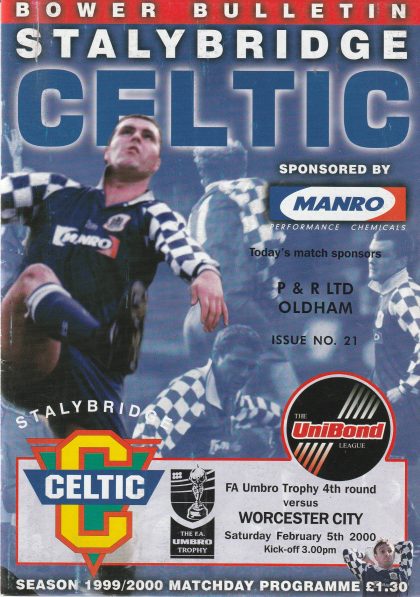 Stalybridge Celtic v Worcester City  05-Feb-2000