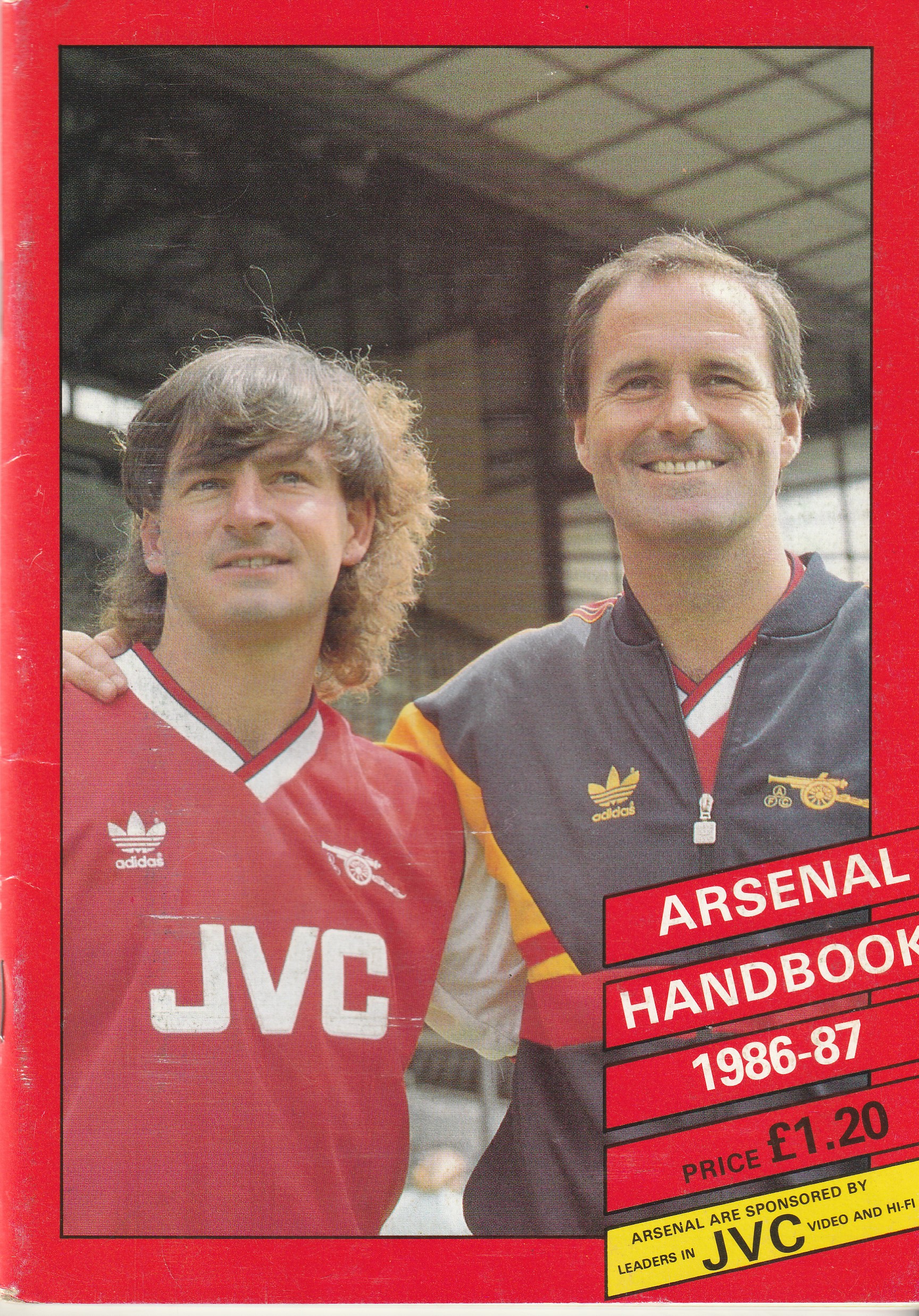 Arsenal Official Handbook 1986-87 - ProgrammeCollector.Net